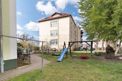 Hofansicht - 4 Zimmer Etagenwohnung in Leipzig