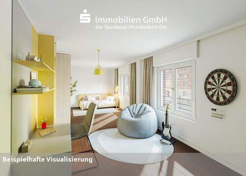 Zimmer 2 (Schlafen) im Dachgeschoss - 