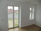 Küche mit Zugang zum Balkon - Etagenwohnung mit 64,50 m&sup2; in Leipzig zur Miete