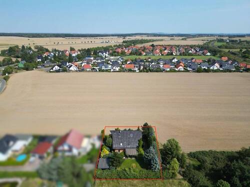 Luftbild - 6 Zimmer Einfamilienhaus zum Kaufen in Machern