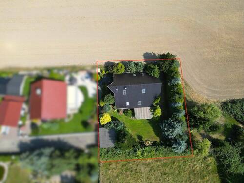 Draufsicht - 6 Zimmer Einfamilienhaus in Machern
