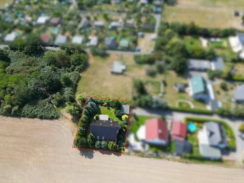 Luftbild - Einfamilienhaus mit 168,20 m² in Machern zum Kaufen