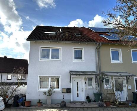Ansicht - schönes Reiheneckhaus in Ansbach Eyb