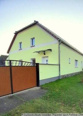 Wohnhaus vorn Bild 1 - Kopie - 4 Zimmer Bauernhaus, Landhaus zum Kaufen in Kasel-Golzig