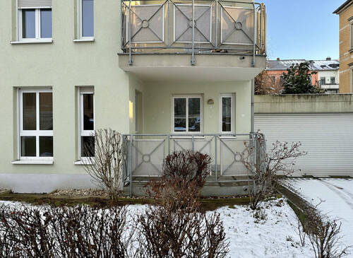 Frontalansicht - 2 Zimmer Etagenwohnung in Dresden