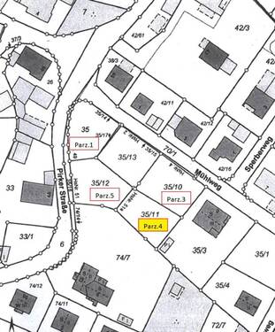 Lageplan.jpg - Grundstück in Bechtsrieth