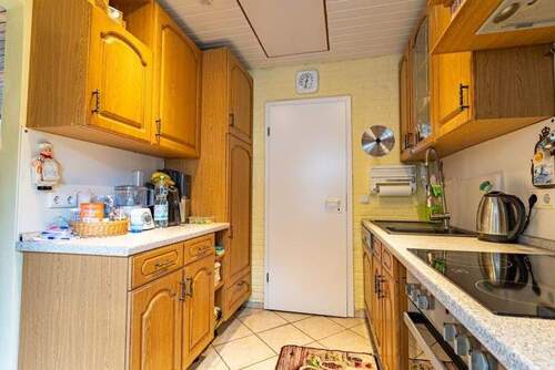 Küche der Gartenwohnung - 