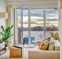 1. Reihe am Wasser: Neubau-Maisonette mit Wasserblick - Süd-Terrasse - 2 Bäder - BEZUGSFERTIG - Berlin Spandau