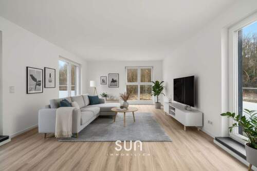 HELLES WOHNZIMMER (visualisiert) - 