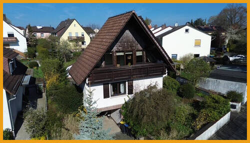 Blick zum Balkon - 4 Zimmer Einfamilienhaus in Alsfeld