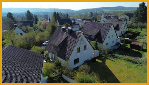 Luftbild - Einfamilienhaus mit 142,00 m&sup2; in Alsfeld zum Kaufen