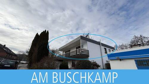 Balken - Zentral in Werther - gepflegte 3-Zi.-Mietwohnung mit Balkon und Carport!