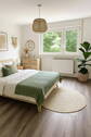 Schlafzimmer(Möblierungs-Bsp.) - Helle, modernisierte 2-Zimmer-Wohnung mit Südbalkon & Garage in Bad Dürrheim