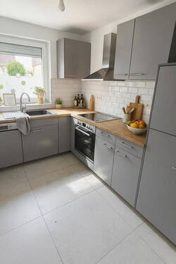 Küche (Möblierungs-Bsp.) - 2 Zimmer Etagenwohnung in Bad Dürrheim