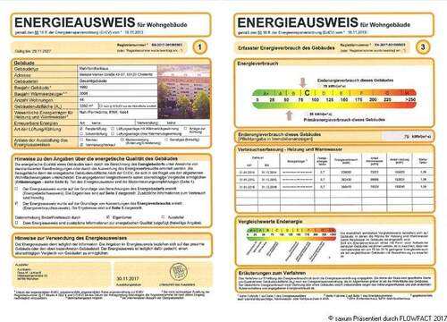 Energieausweis - 