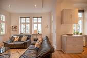 Wohnzimmer - Etagenwohnung mit 60,00 m&sup2; in Berlin zum Kaufen