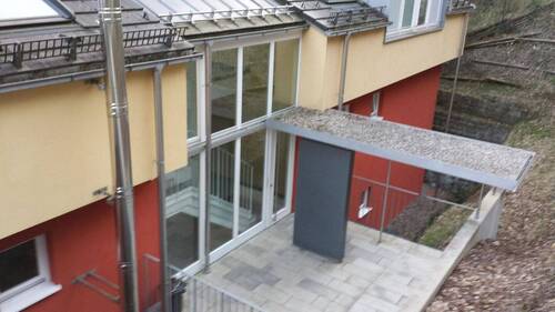 Hauseingang - Wunderschöne 3 Zimmer Terrassenwohnung in bester Sonnenlage von Immenstadt im Alläau