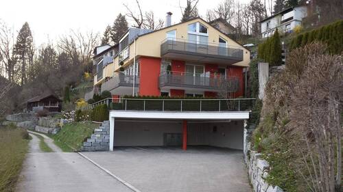 Einfahrt Tiefgarage - Etagenwohnung mit 80,00 m² in Immenstadt im Allgäu zum Kaufen
