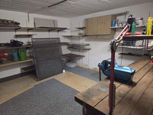 die Werkstatt im Keller - 