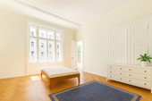 Schlafzimmer - Top-Lage am Ku’damm: Kernsanierter Altbau – 5 Zimmer, 146 m² Beletage mit Südbalkon in Berlin-Charlottenburg