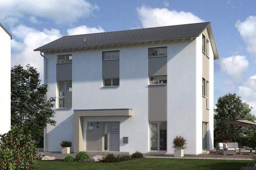 Bild 1 - Modernes Stadthaus für schmale Grundstücke 