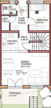 Bild 4 - Reihenmittelhaus mit 136,50 m&sup2; in Pfaffenhofen an der Ilm zum Kaufen
