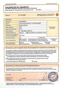 Energieausweis, S.1 - 