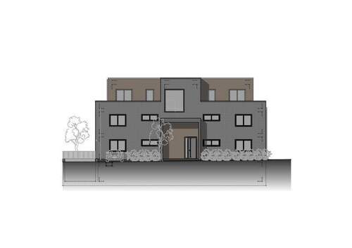 Ansicht Süden - 4 Zimmer Etagenwohnung zum Kaufen in Moers