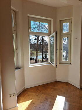 Isarblick vom Esszimmer - 