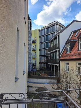 von Balkon nach Westen - 