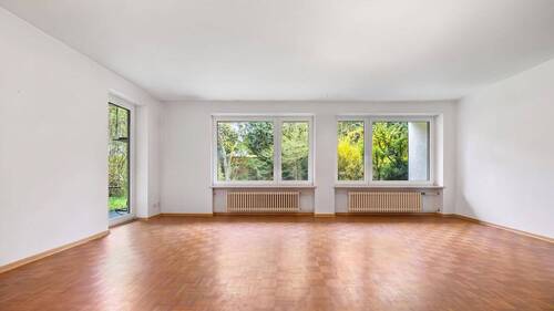 Wohnzimmer - Doppelhaushälfte mit 170,30 m&sup2; in München zum Kaufen