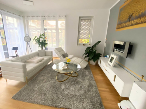 Wohnzimmer - 2 Zimmer Etagenwohnung in Leipzig