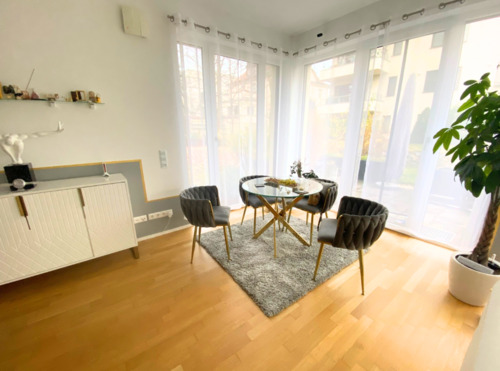 Esszimmer - Etagenwohnung mit 80,50 m&sup2; in Leipzig zur Miete