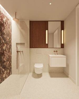 Visualisierung des Badezimmers - 