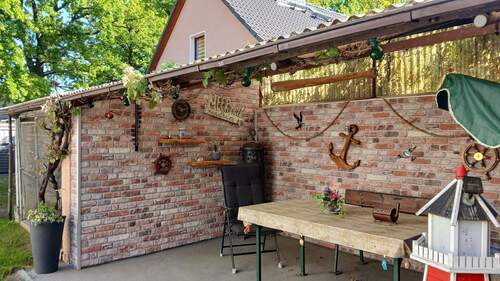 Sitzbereich im Grünen - 