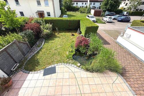 Gartenansicht - 6 Zimmer Doppelhaushälfte zur Miete in Germering