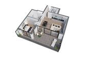 3D - Grundriss W11 - 