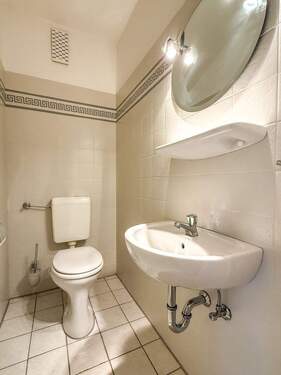 Gäste WC - 2 Zimmer Etagenwohnung in Nordhorn