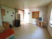 Wohnzimmer mit Kaminofen - 