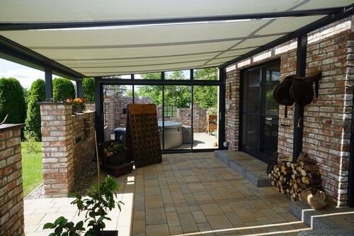 Auf der Terrasse (4).JPG - 8 Zimmer Einfamilienhaus in Kramerhof