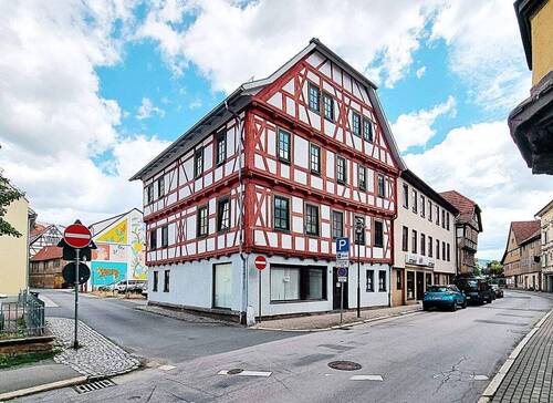 Ansicht - Denkmalgeschütztes Wohn- und Geschäftshaus im Stadtzentrum