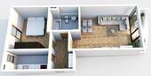 Bild 14 - 2 Zimmer Etagenwohnung zur Miete in Waldheim