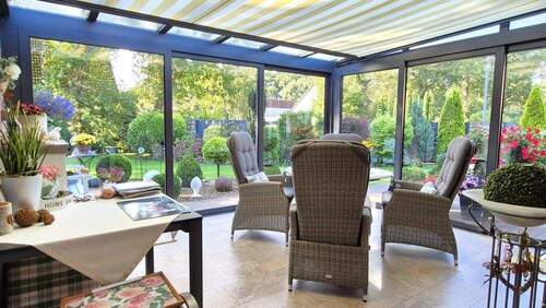 Sommergarten (ohne Markise) - 4 Zimmer Bungalow in Rhauderfehn / Collinghorst