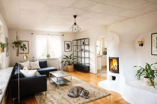 Wohnzimmer-Beispiel- (KI generiert) - 5 Zimmer Doppelhaushälfte in Balingen