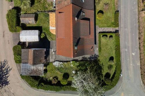 Haus Sulzbach Luftbild - 6 Zimmer Doppelhaushälfte in Sulzbach-Rosenberg