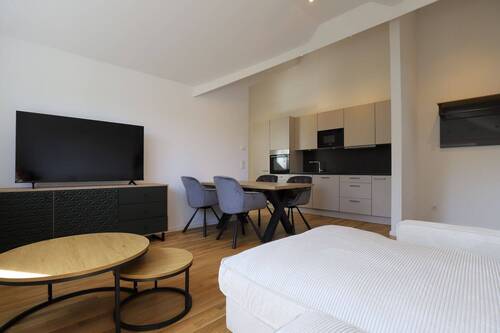 Dachgeschoss links-Wohnen-Essen-Kochen - Etagenwohnung mit 55,00 m² in Darmstadt / Arheilgen zur Miete