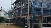 Das Gerüst fällt bald - 