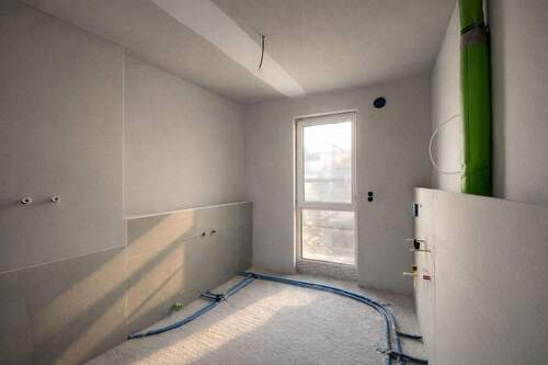 Badezimmer - Etagenwohnung mit 114,10 m&sup2; in Hofheim zum Kaufen