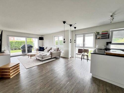 Wohnzimmer - Etagenwohnung mit 89,00 m&sup2; in Holzgerlingen zum Kaufen
