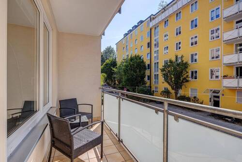 Balkon mit Westausrichtung - 